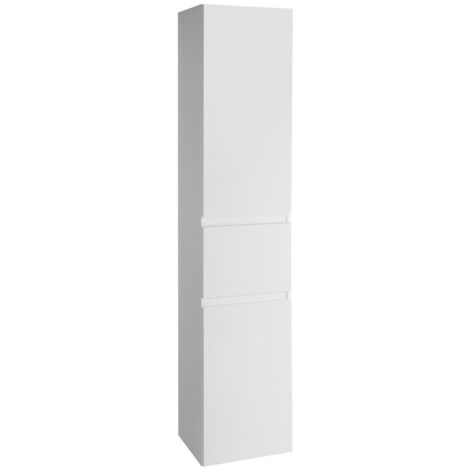 Unité de rangement ALTAIR Tall avec Panier de blanchisserie 40x184x31cm, blanc (1/5)