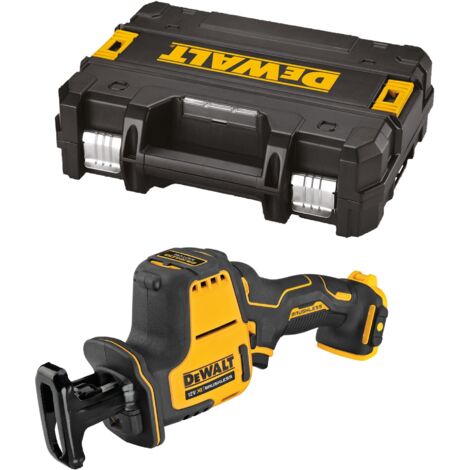 Dewalt – Scie sabre sans fil 12V – Moteur sans charbon – 2800 coups/min – Longueur de course 16mm – Éclairage LED