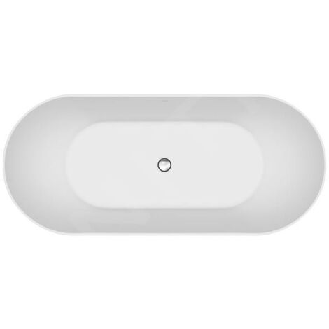 Cersanit Inverto - Baignoire en îlot, 180x80 cm, pieds inclus, blanc S301-372 (1/3)