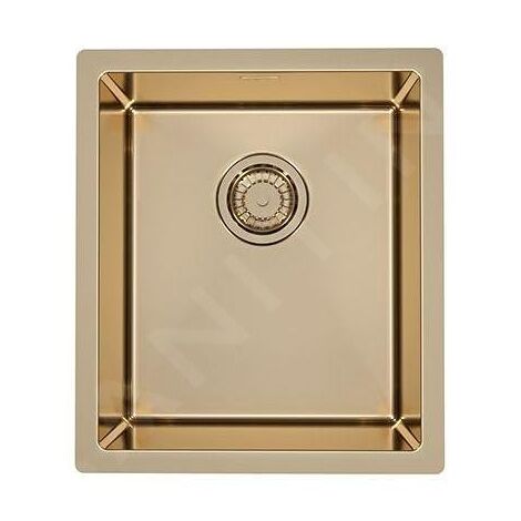 Alveus Quadrix Monarch - Évier 390x450 mm, bronze 1103318 (1/4)