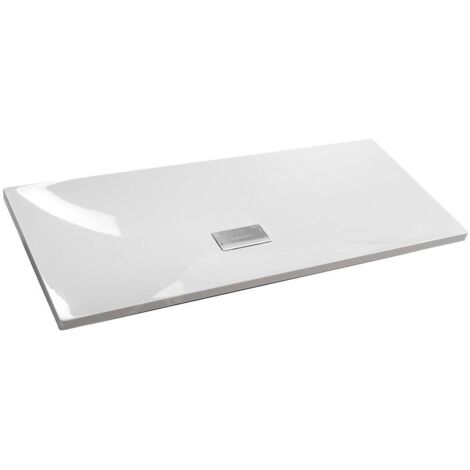 Sapho Tonga - Lavabo 1210x500 mm, marbre coulé, blanc TG121 (1/4)