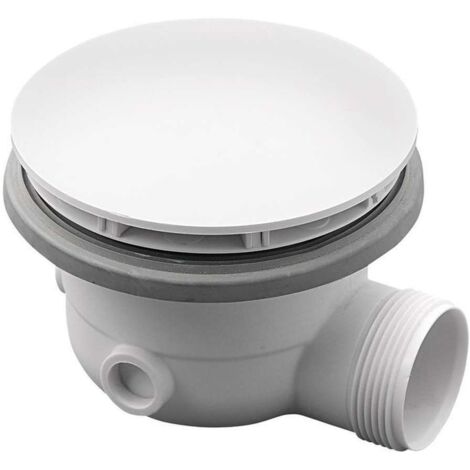 Polysan Siphons - Siphon de receveur de douche DN 40 mm, pour receveur MIRAI, blanc 73181