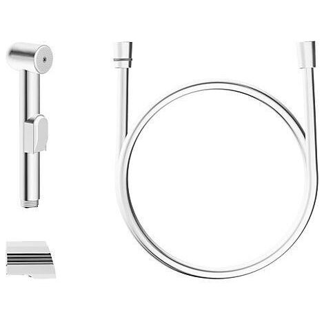 Hansa Jet - Set de douche hygiénique, chrome 01970200 (1/2)