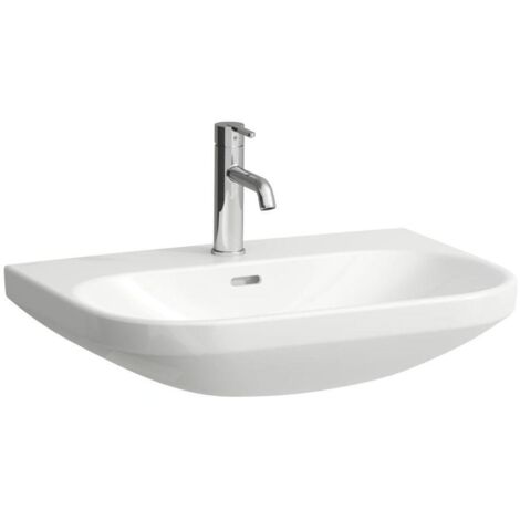 Laufen Lua - Lavabo 46x65 cm, avec trop-plein, trou pour robinetterie, blanc H8110860001041 (1/4)