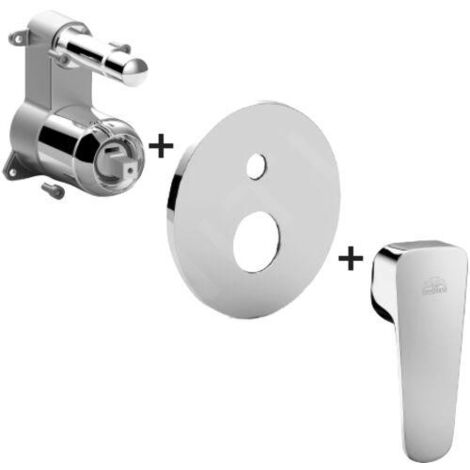 Paffoni Sly - Mitigeur encastré pour 2 sorties, chrome SYBOX015CR (1/2)