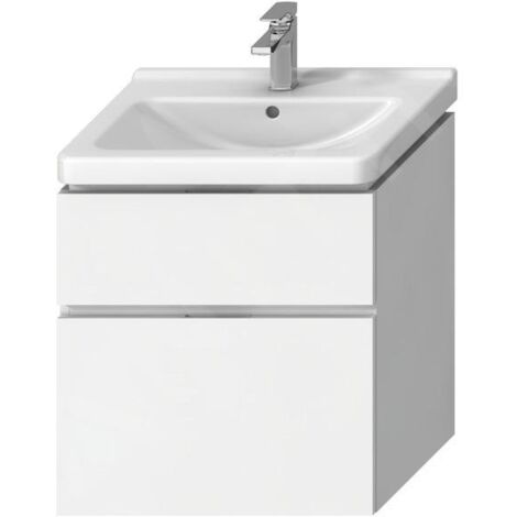 Jika Cubito Pure - Meuble sous lavabo 64x68 cm, blanc H40J4244025001 (1/4)