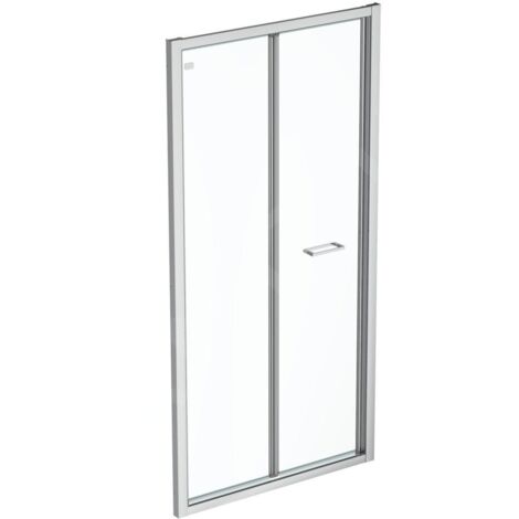 Ideal Standard Connect 2 - Porte de douche pliante 850 mm, silver bright/verre clair K9286EO (1/3)