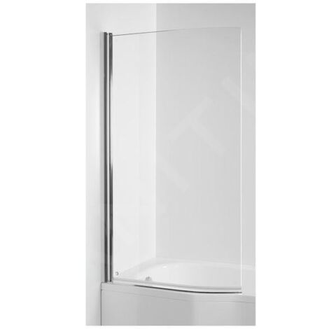 Jika Tigo - Paroi de baignoire incurvé, 800x1500 mm, gauche/droite, argent/verre transparent H2562130026681 (1/2)