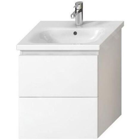 Jika Mio-N - Meuble pour lavabo 52x59x45 cm, blanc H40J7134015001 (1/2)