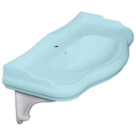 RETRO Lavabo en céramique Soutien Bracket pour 105001, blanc