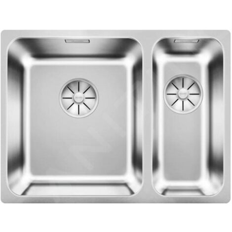 Blanco Solis 340/180 - Évier, 585x440 mm, inox brossé 526131