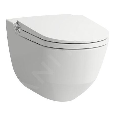 Laufen Cleanet Riva - Bidet électronique avec céramique, Rimless, SoftClose, blanc H8206917570001 (1/5)