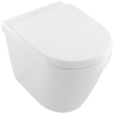 Villeroy & Boch Architectura - WC à poser, coude Vario, DirectFlush, blanc alpin 5690R001 (1/5)