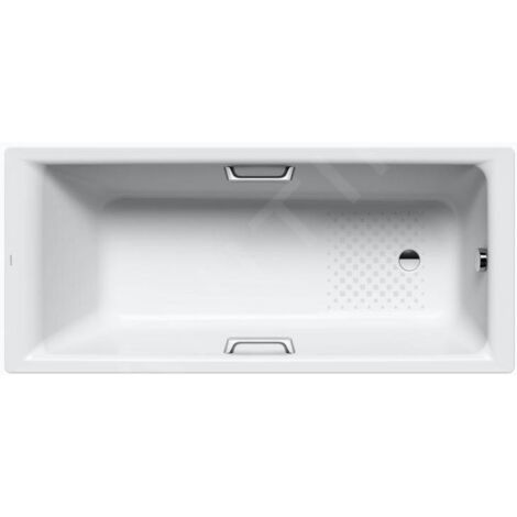 Kaldewei Ambiente - Baignoire Puro Star 685, 1600x700 mm, trous pour poignées, antidérapant, blanc 258530000001 (1/3)