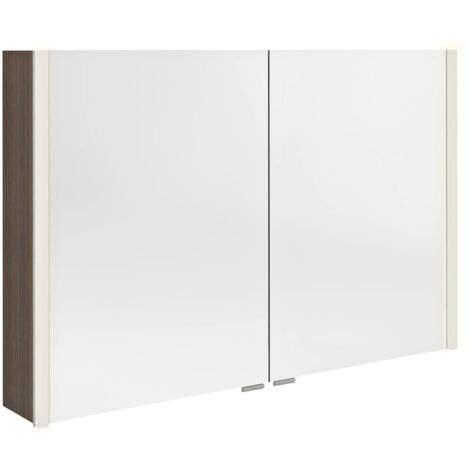 Armoire miroir ALIX avec éclairage LED 106x70x17,5cm, Pine Rustic (1/2)