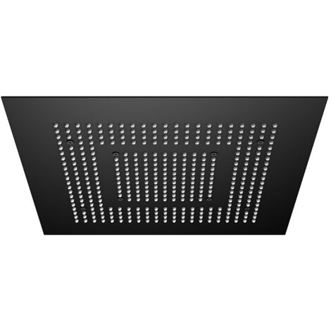 Steinberg 390 - Douche de tête 600x600 mm, 2 jets, noir mat 390 6612 S (1/5)