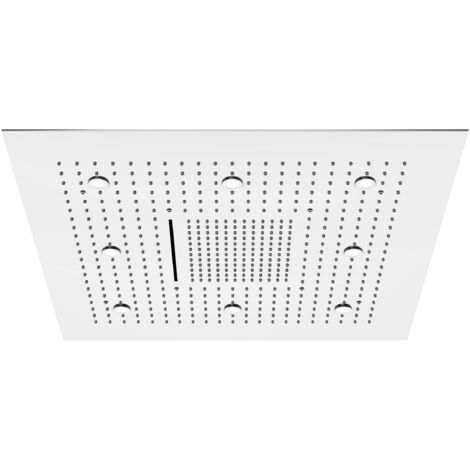 Steinberg 390 - Douche de tête, 800x800 mm, 3 jets, éclairage LED, inox 390 6680 (1/5)