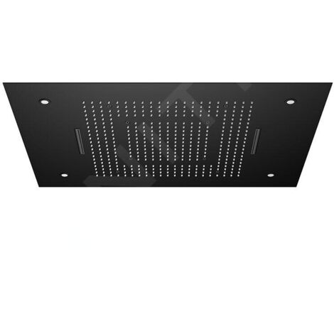 Steinberg 390 - Douche de tête, 600x800 mm, 3 jets, éclairage LED, noir 390 6832 S (1/4)