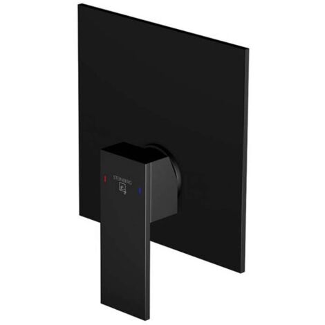 Steinberg 160 - Mitigeur de douche encastré, noir mat 160 2243 3 S (1/2)