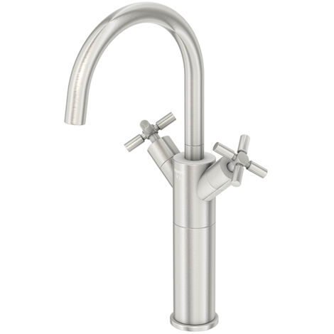 Steinberg 250 - Mitigeur de lavabo avec vidage, nickel brossé 250 1550 BN (1/5)