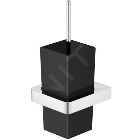 Steinberg 420 - Brosse WC murale avec support, verre dépoli / chrome 420 2902 (1/3)