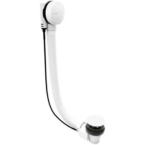 Pop Up Bath Waste (L) 1200mm, Plug 72mm, blanc (1/5)