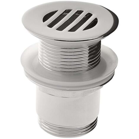 Sapho Accessoires - Bonde non-refermable 1 1/4, avec grille, chrome CV2009 (1/3)