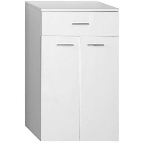Aqualine Zoja - Meuble avec tiroir 50x78x29 cm, blanc 50313 (1/4)