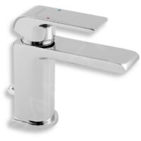 Novaservis Nobless Sharp - Mitigeur de lavabo avec vidage, chrome 37001,0