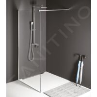 Polysan Modular Shower - Paroi de douche 700 mm, verre clair MS1-70