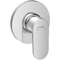Hansgrohe – Mitigeur de douche encastré chrome – Cartouche céramique – Limiteur de température réglable – Débit 28,7 l/min – 72649000