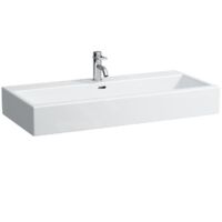 Laufen Living - Lavabo pour meuble 1000x460 mm, avec 1 trou de robinet, blanc H8184370001041