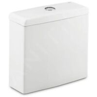 Roca Meridian - Réservoir de toilette, DualFlush, alimentation par le bas à gauche, blanc A341240000