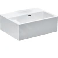 Laufen College - Lavabo 600x455 mm, avec trop-plein, trou pour robinetterie, avec LCC, blanc H8576004001041