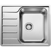 Blanco Lemis 45 - Évier, 605x500 mm, inox brossé 525115