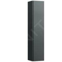 Laufen Lani - Armoire haute 165x35 cm, 1 porte, charnières à droite, gris H4037221122661
