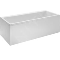 Laufen Pro - Baignoire d'angle 170x70 cm, avec système de massage par air, hydromassage et capteur, blanc H2309560006451