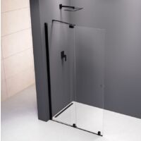 MODULAR SHOWER écran avec rouleaux 1000 mm, noir
