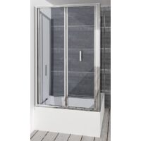 DEEP Écran rectangulaire 1000x900mm L/R variante, transparent