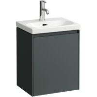 Laufen Lani - Meuble-vasque 44x34x52 cm, 1 porte, charnières à droite, gris H4035021122661
