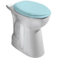 WC HANDICAP, siphon en S, 36,5x67,2cm, blanc