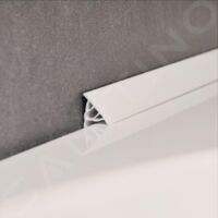 Bande de recouvrement 10/1100 mm – Couleur blanche – Pour baignoires et douches – Étanchéité parfaite – XB451100001 – Ravak