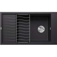 Blanco Elon XL 8 - Évier en silgranit, 86x50 cm, avec accessoires, noir 525886