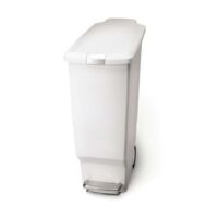 Simplehuman Poubelles - Poubelle Slim 40 l, blanc CW1362