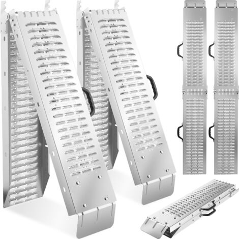 Set 2 Rampe Per Marciapiede In PP – Antiscivolo, 27x25x16 Cm, Per Soglie E Garage, Per Sedia A Rotelle E Scooter