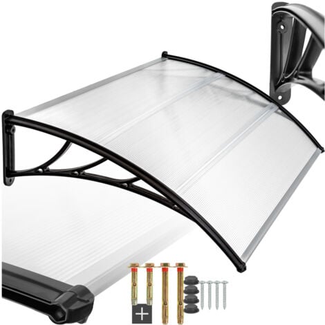 pensilina trasparente - tettoia per porta ingresso, pensilina per porta ingresso, copertura - 120 cm