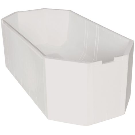 Calmwaters® - Exclusive - Badewannenträger aus Styropor für 8-Eck-Badewannen in 180 x 90 cm - 03AX3363 (1/5)