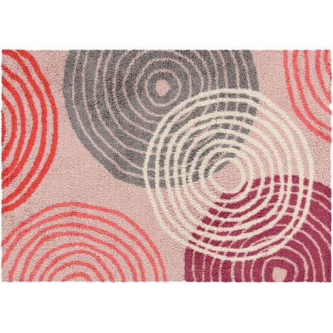 Akzente FEEL Feel-Loop Magnolia Fußmatte, 50 x 70 cm, Polyester & Latex, rutschfest, allergikerfreundlich, PVC-frei, hergestellt in der EU, ideal für Badezimmer, trittschalldämmend (1/5)