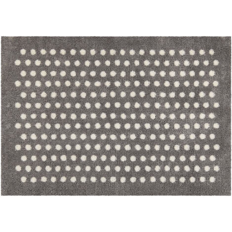 Akzente FEEL Small Dots Fußmatte, 50x70 cm, weich, rutschfest, für Badezimmer & Fußbodenheizung, PVC-frei, allergikerfreundlich, Made in EU (1/5)