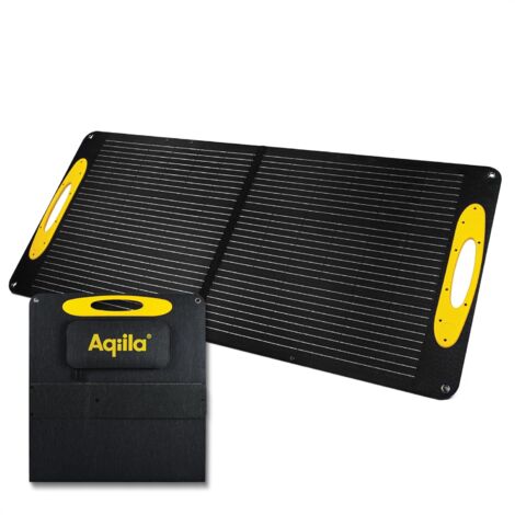 Panneau Solaire Pliable 100W - Réglable pour charge Rapide Aqiila (1/5)